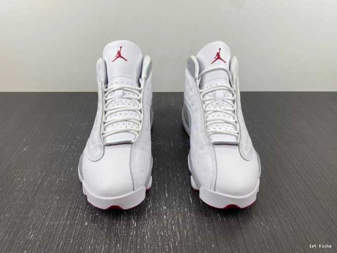 1st Kicks Shoes Jordan 13 Wolf Grey Air 414571-160 0815